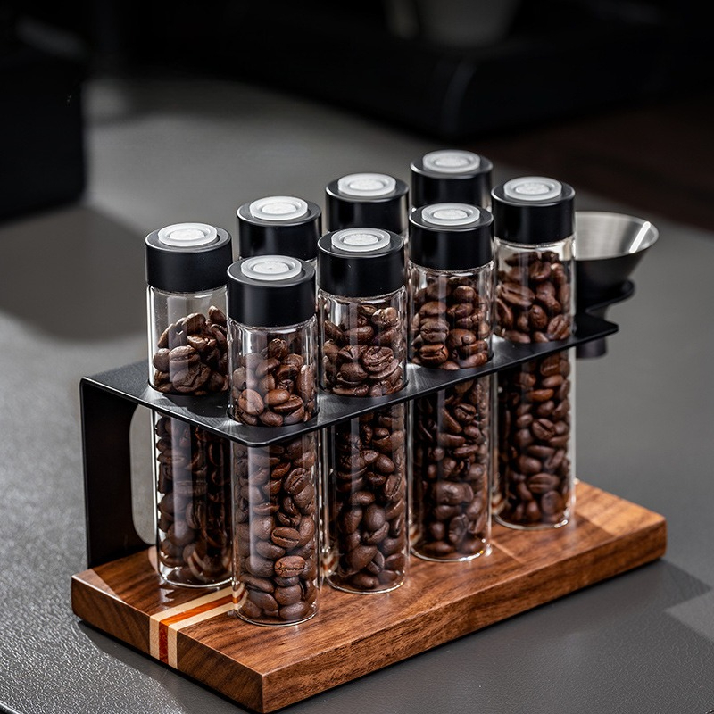 Kitchen Gadgets Storage - JUSTINLAU Stoples Penyimpanan Biji Kopi Kaca