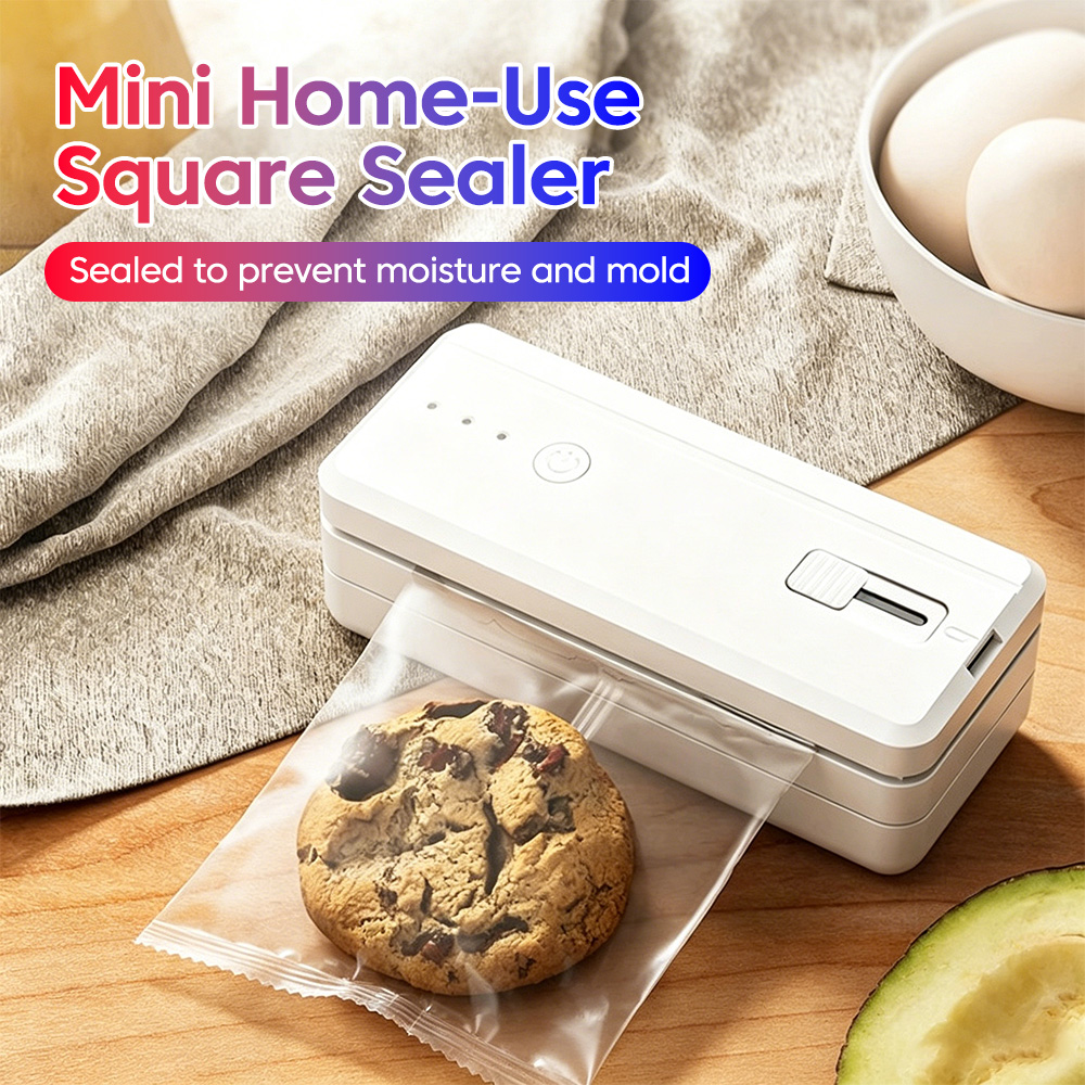 Kitchen Gadgets Machine - Penyegel Kantong Mini Magnetik Isi Ulang,