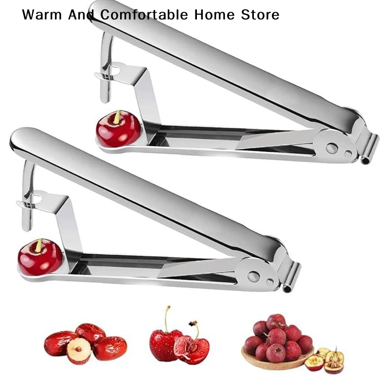 Kitchen Gadgets & Toys - Penghilang Biji Multifungsi untuk Ceri, Hawthorn,