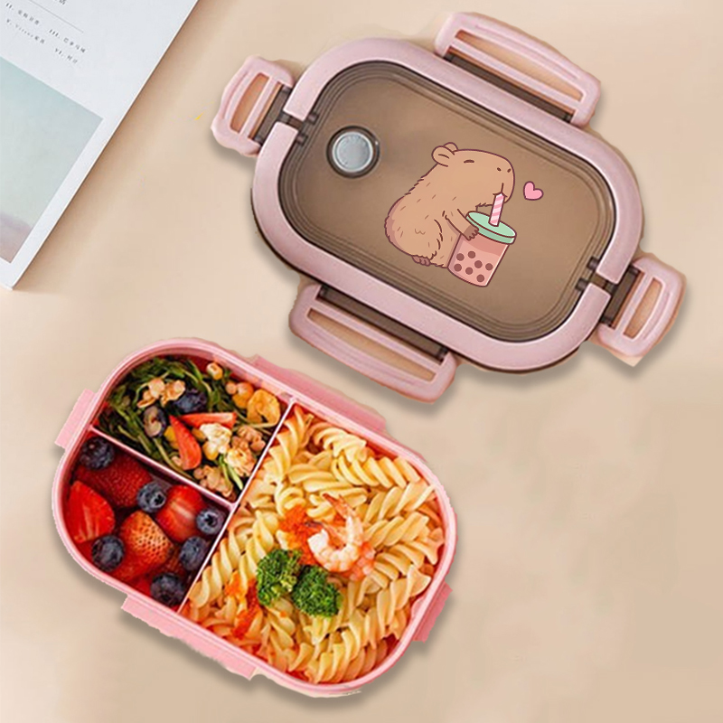 Kitchen Gadgets Storage - Kotak Makan Siang Bento Capybara Anime