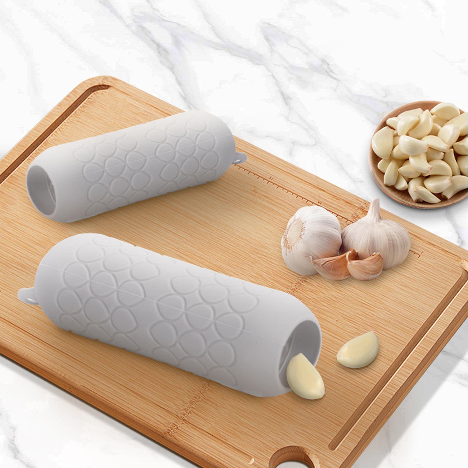 Kitchen Gadgets Dropshipping - Alat Pengupas Bawang Putih Silikon, Roller