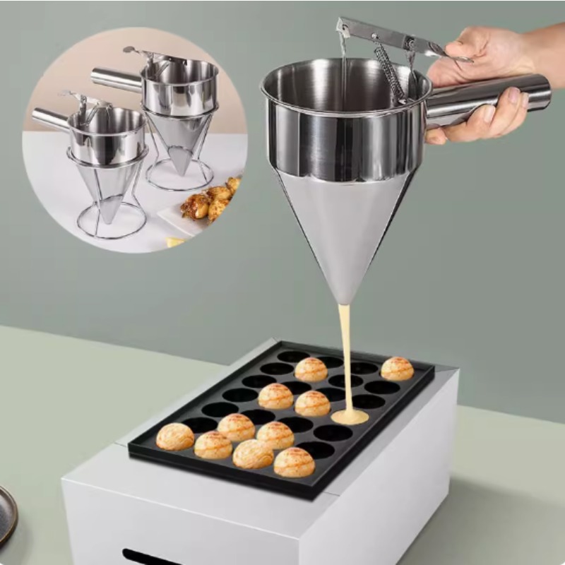 Kitchen Gadgets Latest - Dispenser Corong Cairan Stainless Steel 600/1200ML,