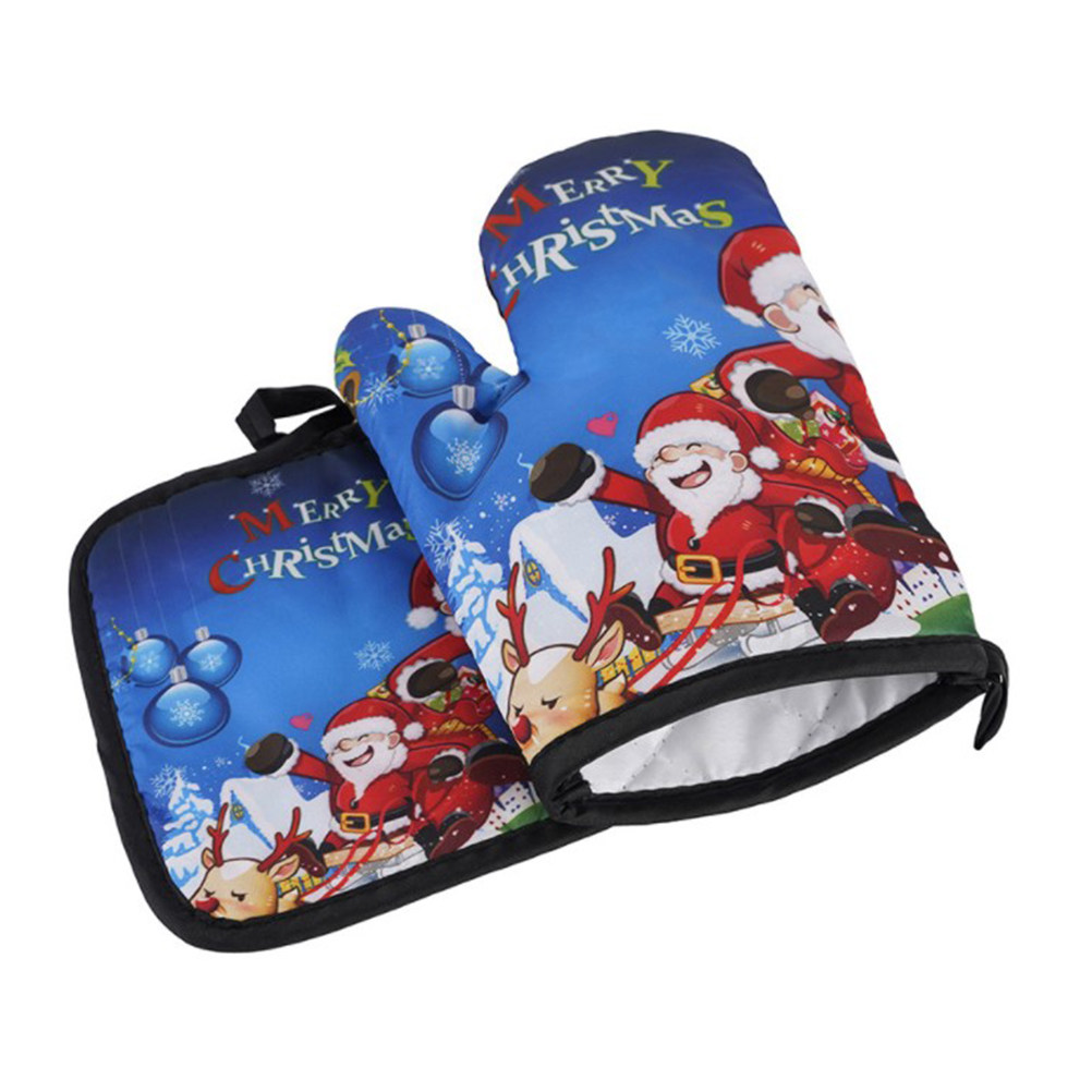 Kitchen Gadgets Xmas - Sarung Tangan Tahan Panas Sarung Tangan