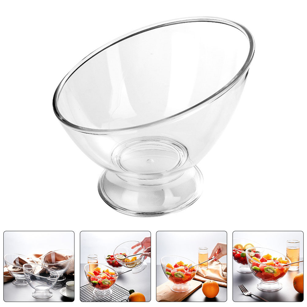 Kitchen Gadgets Storage - Mangkuk Salad Desain Miring Gaya Jepang