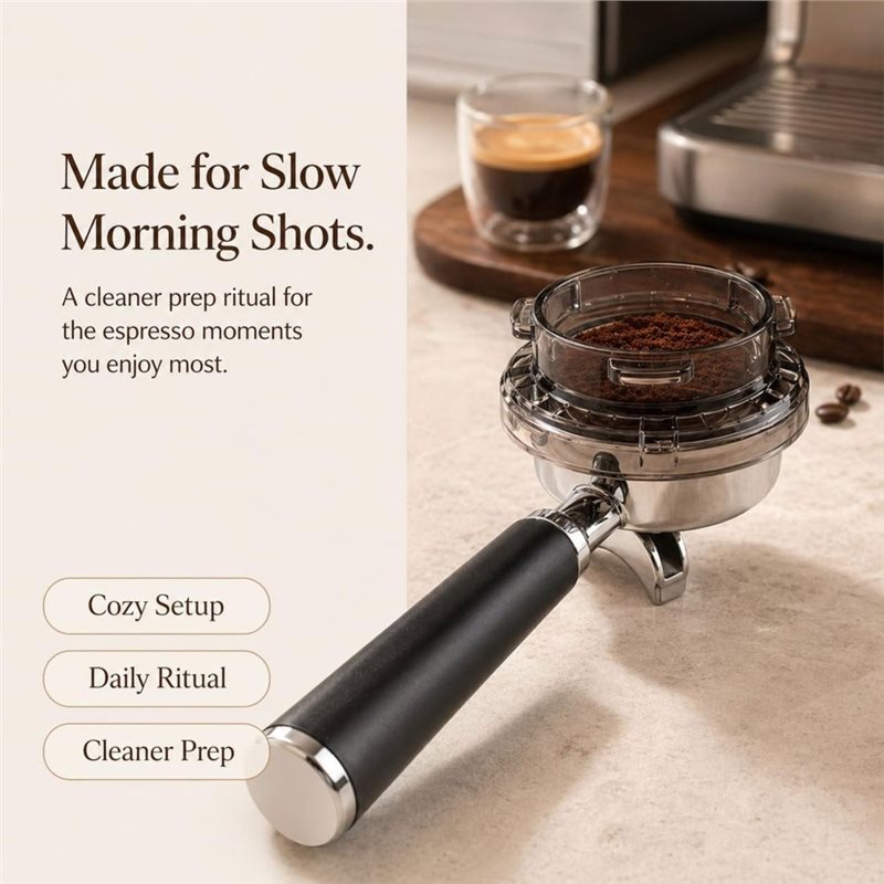 Breville Espresso Barista Touch - Corong Portafilter Twist-Lock 54Mm untuk Dosing,