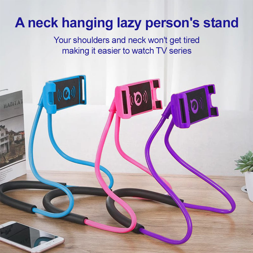 Kitchen Gadgets Online - Penyangga Ponsel Fleksibel Model Leher Angsa,
