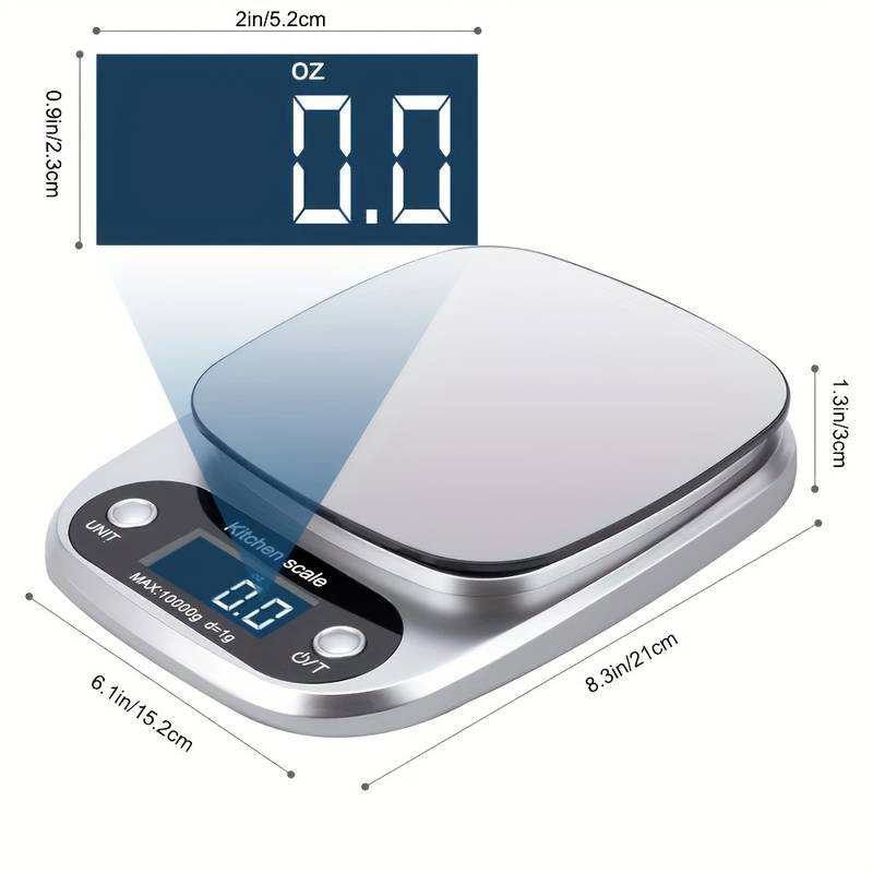 Timbangan Dapur Presisi Tinggi - Digital Kitchen Scale ulasan dan harga