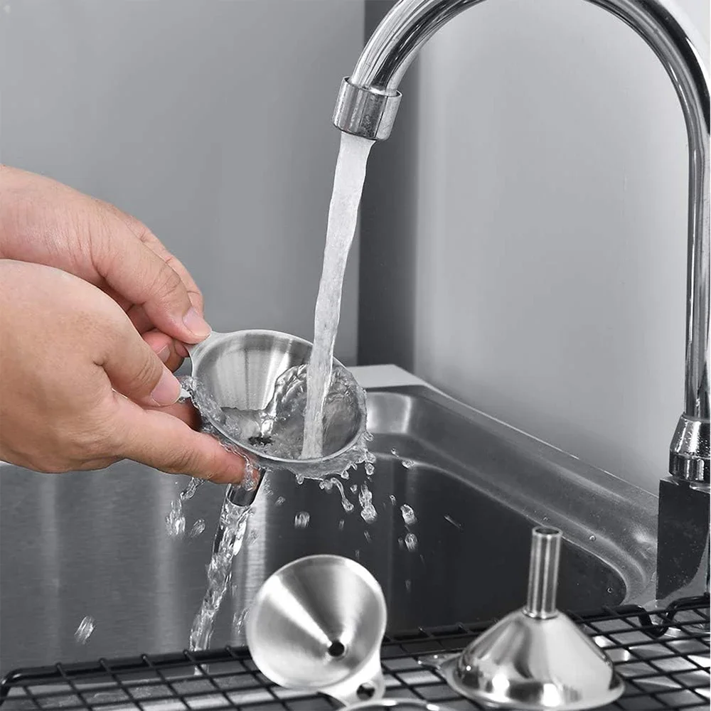 3 buah Set corong dapur baja t - Kitchen Gadgets Latest ulasan dan harga