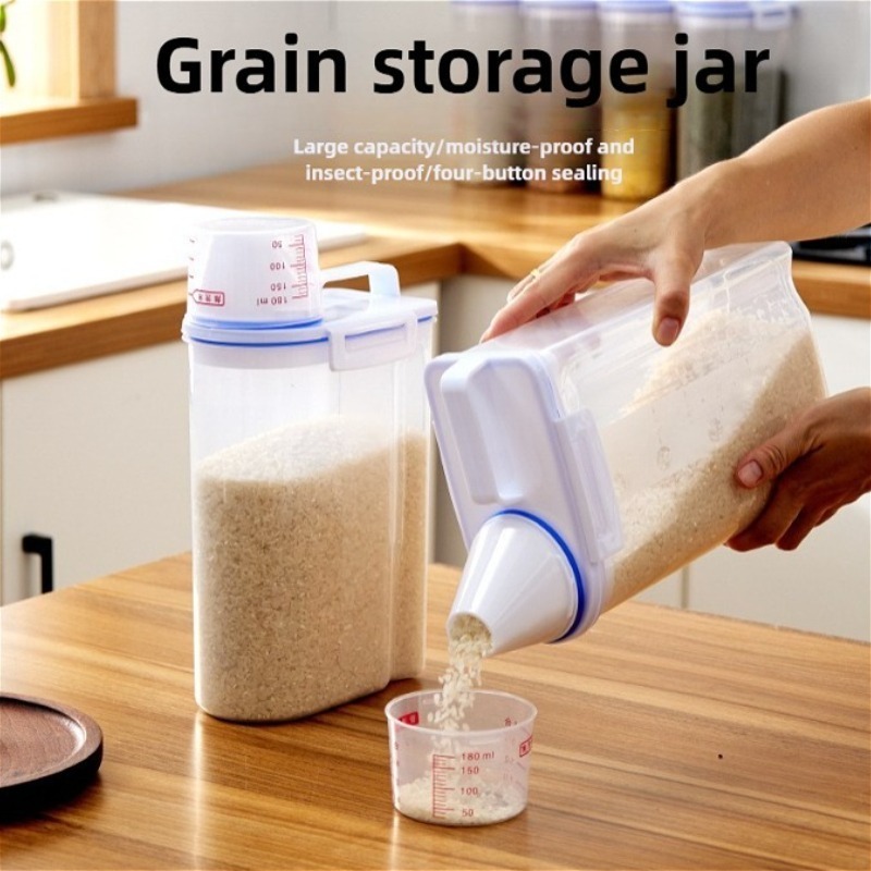 Tangki Penyimpanan Biji-bijian - Kitchen Gadgets Storage ulasan dan harga