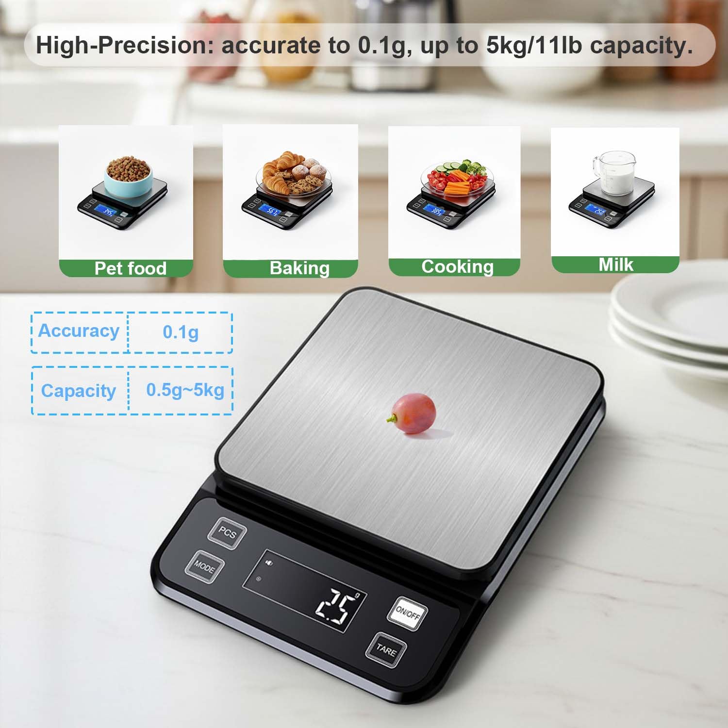 Timbangan Dapur Digital Tahan  - Digital Kitchen Scale ulasan dan harga