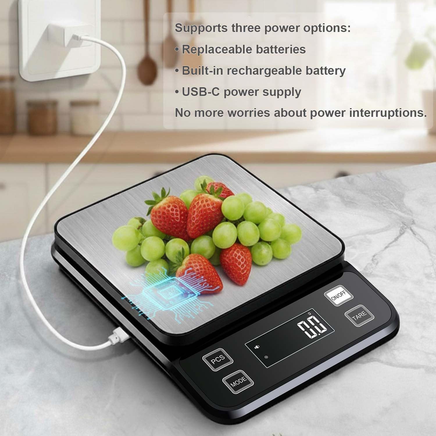 Timbangan Dapur Digital Tahan  - Digital Kitchen Scale ulasan dan harga