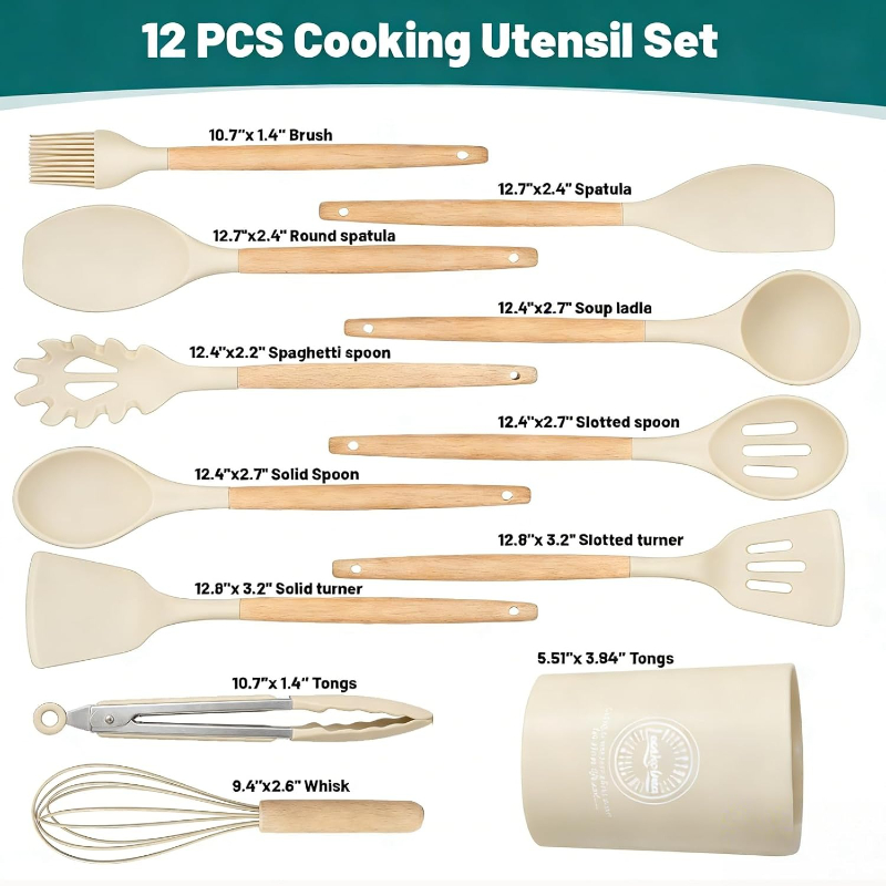Set Peralatan Dapur Silikon Ga - Kitchen Gadgets And Appliances ulasan dan harga