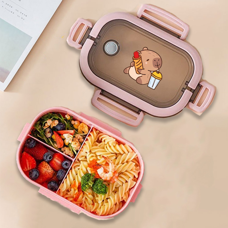 Kotak Makan Siang Bento Capyba - Kitchen Gadgets Storage ulasan dan harga