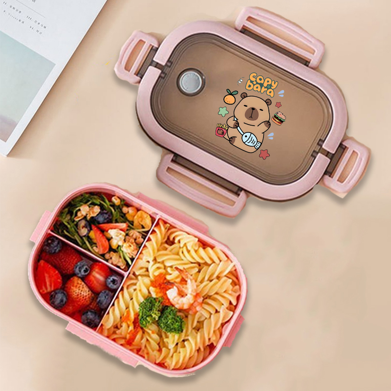 Kotak Makan Siang Bento Capyba - Kitchen Gadgets Storage ulasan dan harga