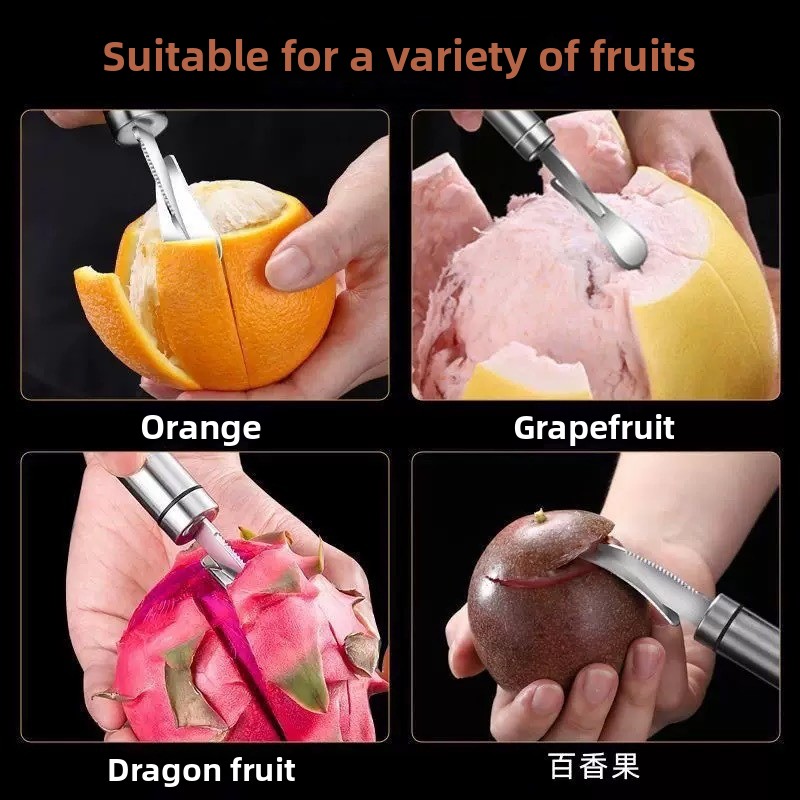 Oranye Baja Tahan Karat, Pengu - Kitchen Gadgets Peeler ulasan dan harga