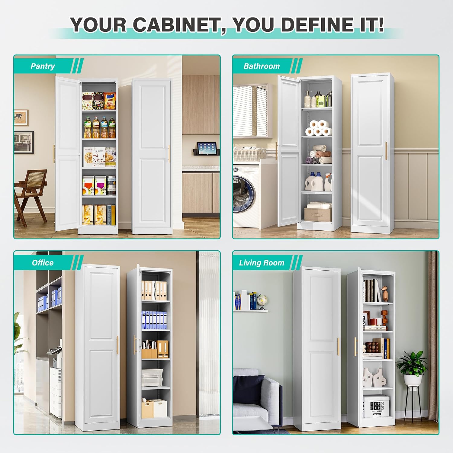Lemari Penyimpanan Tinggi dan  - Kitchen Gadgets Storage ulasan dan harga