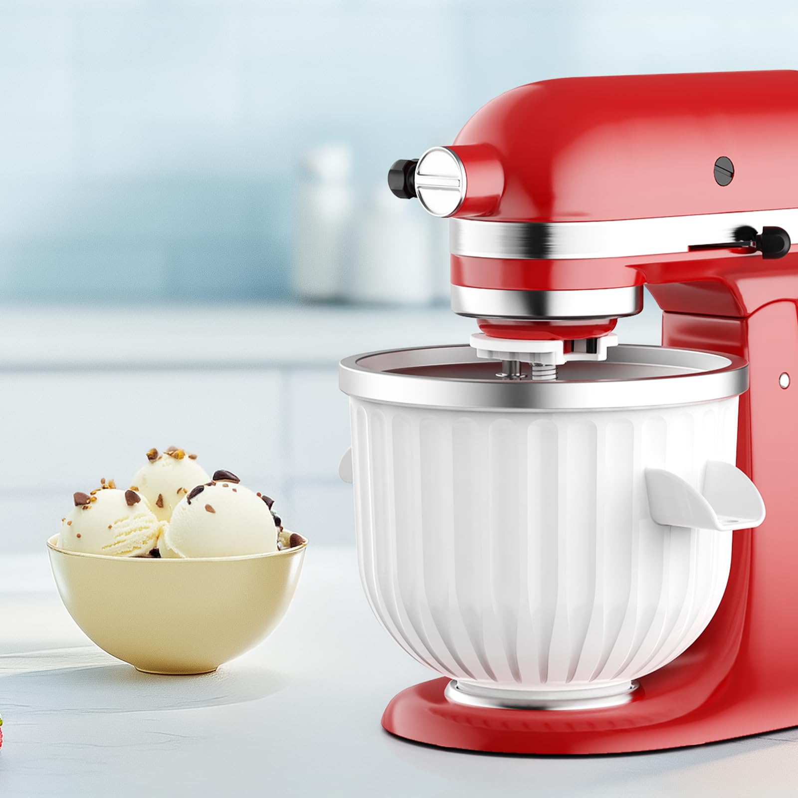 Aksesoris Pembuat Es Krim 2 Qu - Kitchen Gadgets Machine ulasan dan harga