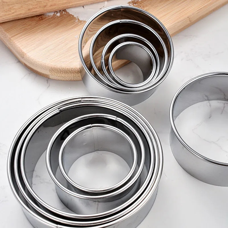 Cetakan biskuit bulat baja tah - Kitchen Gadgets And Equipment ulasan dan harga