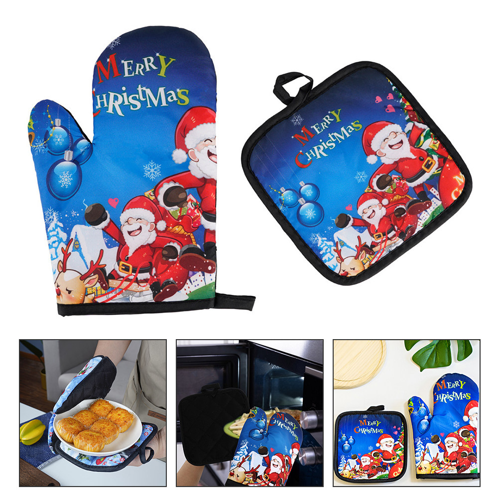 Sarung Tangan Tahan Panas Saru - Kitchen Gadgets Xmas ulasan dan harga