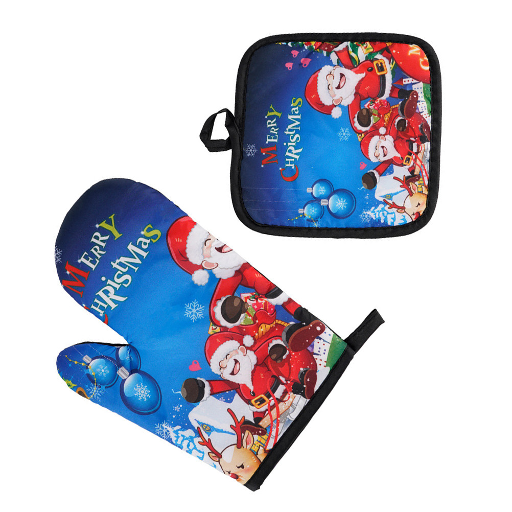 Sarung Tangan Tahan Panas Saru - Kitchen Gadgets Xmas ulasan dan harga