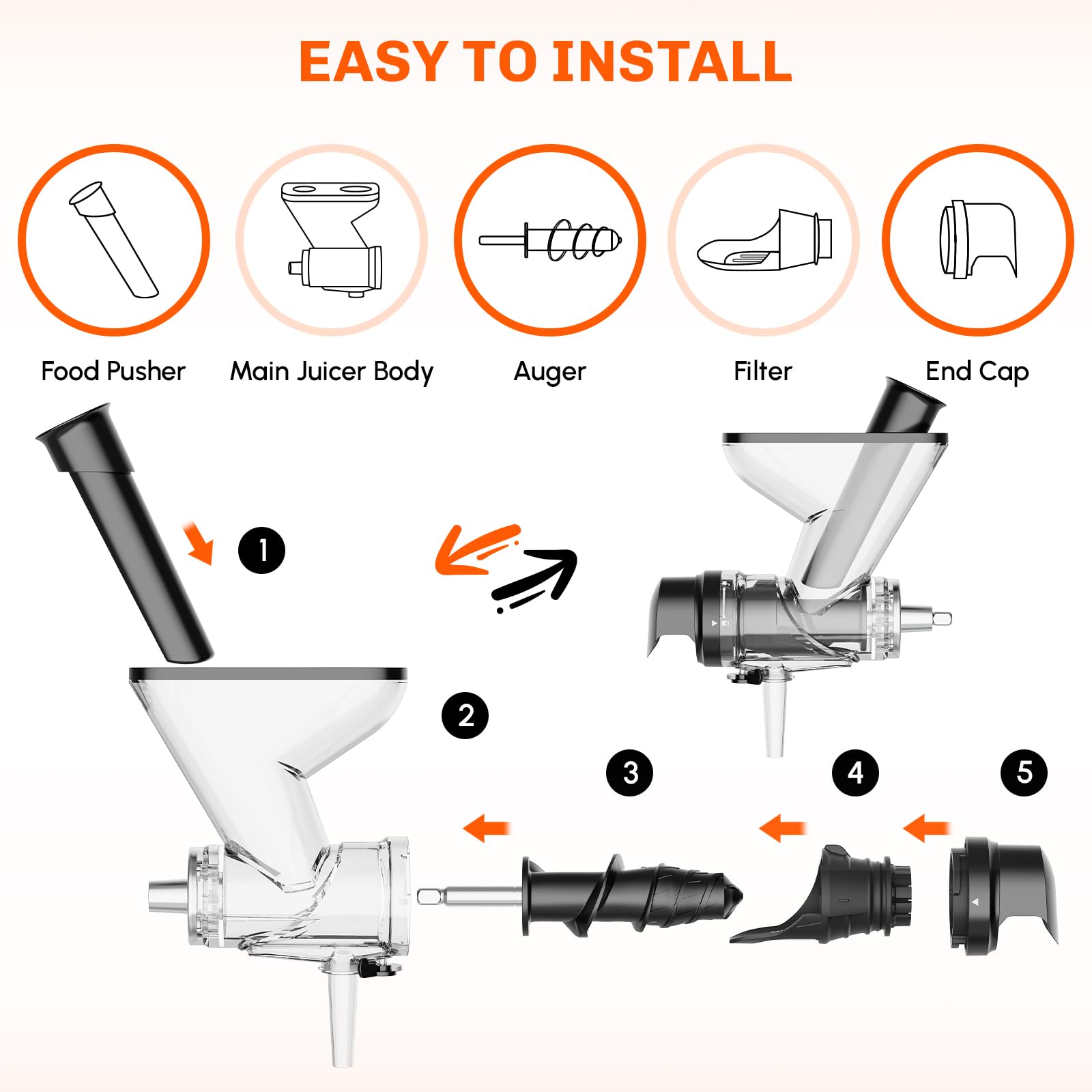 Aksesoris Juicer Masticating u - Kitchen Gadgets Machine ulasan dan harga