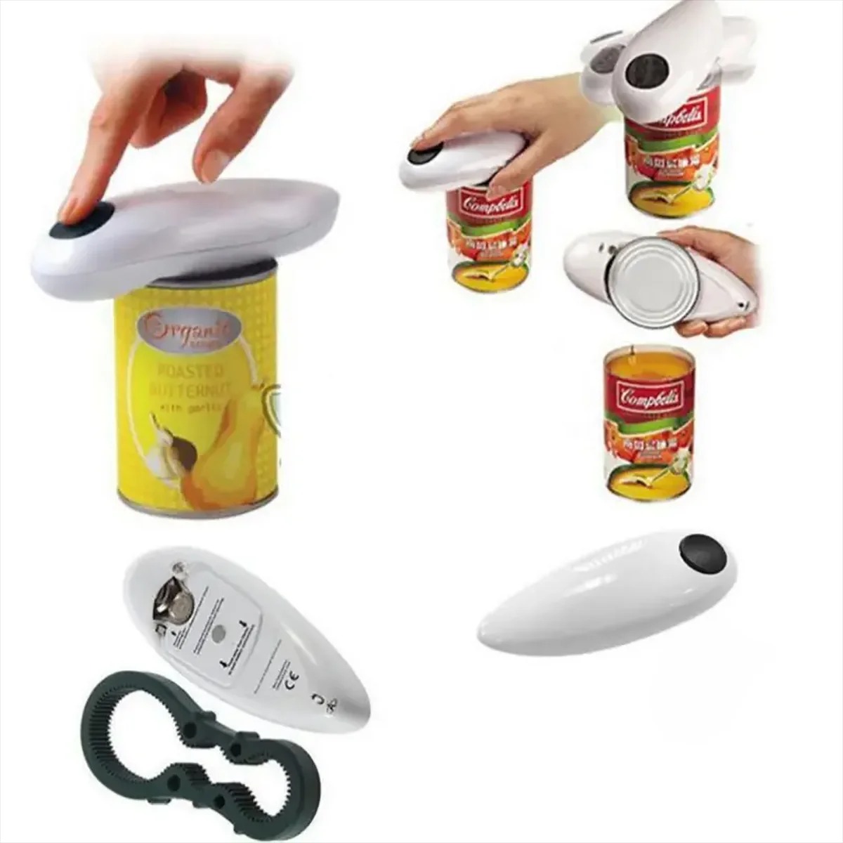 Pembuka Kaleng Otomatis Elektr - Kitchen Gadgets Machine ulasan dan harga