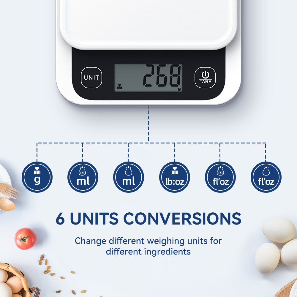 Timbangan dapur pintar, 5kg/0. - Digital Kitchen Scale ulasan dan harga